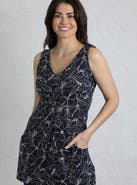 Weird Fish Indus Printed Jersey Tunic