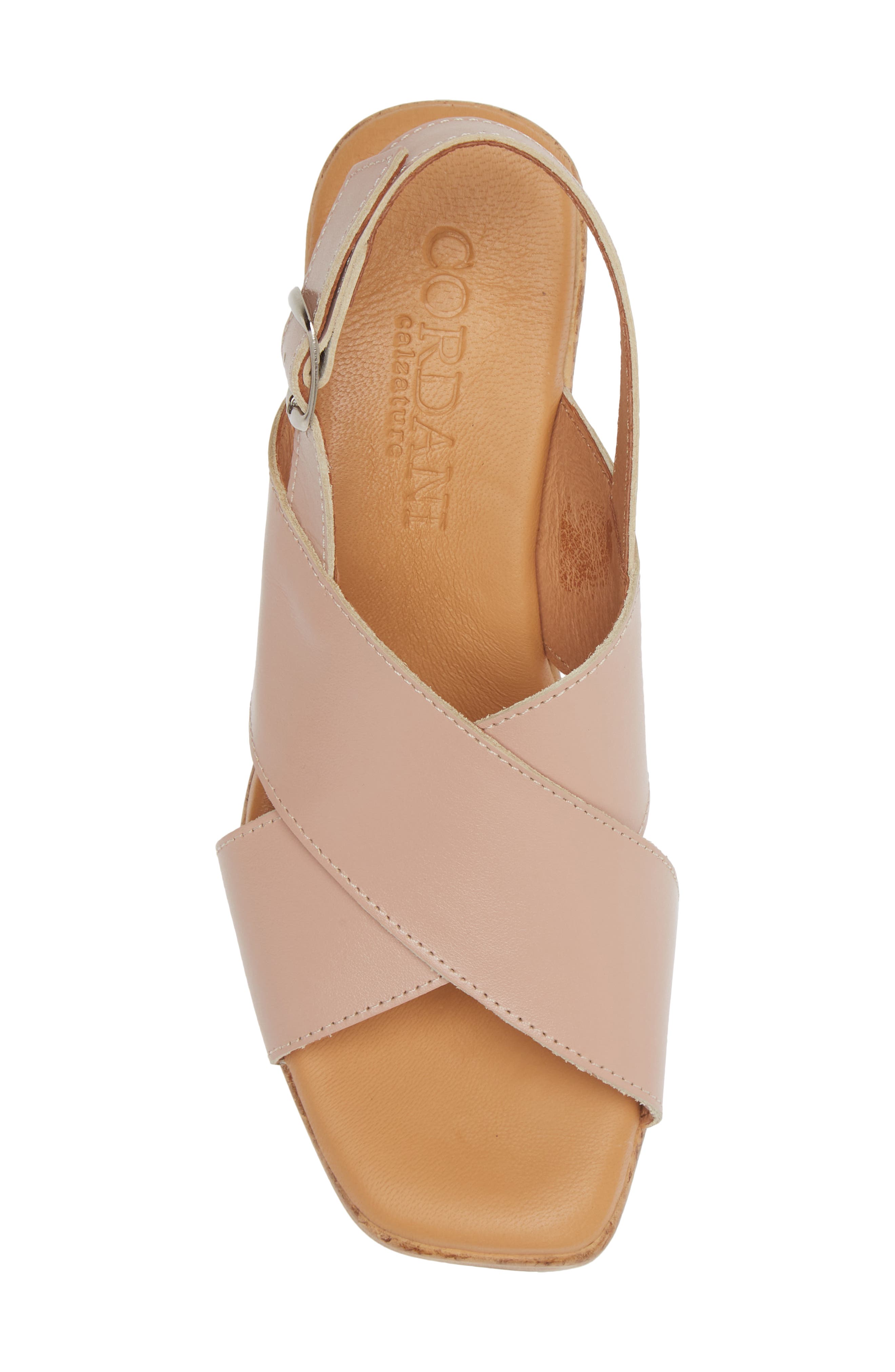 Malin Platform Sandal, Alternate, color, NATURAL LEATHER