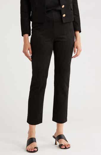 Gemma + Jane Faux Suede Ankle Pants