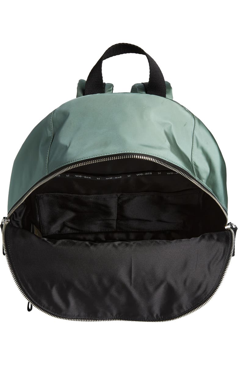 WE-AR4 The Packed Nylon Backpack, Alternate, color, Earth Green