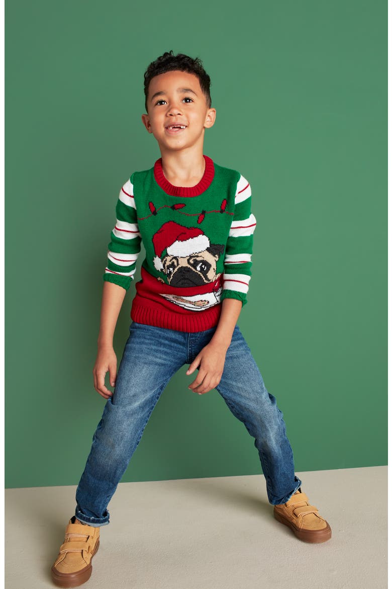 Kids' Flex Pull-On Jeans, Alternate, color, GRANBY WASH