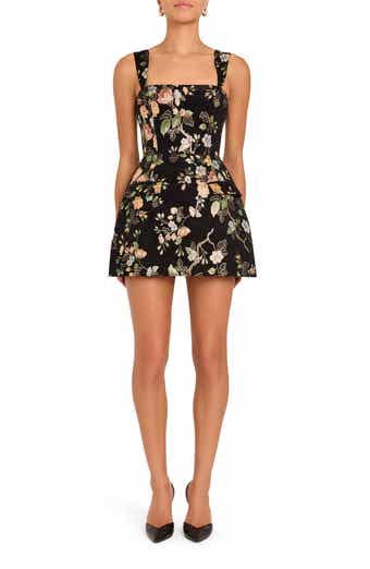 Bethany Floral Embroidery Cocktail Romper