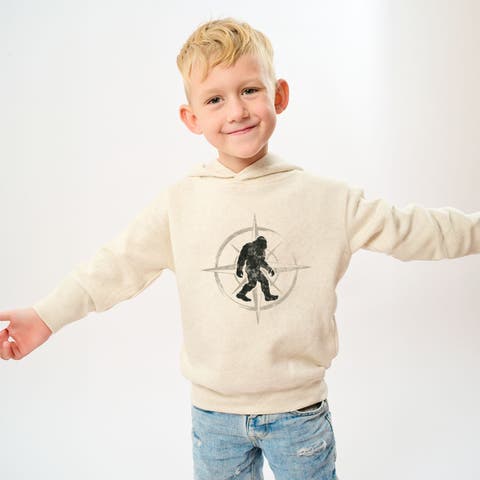 Wild Compass Distressed Hoodie Toddler