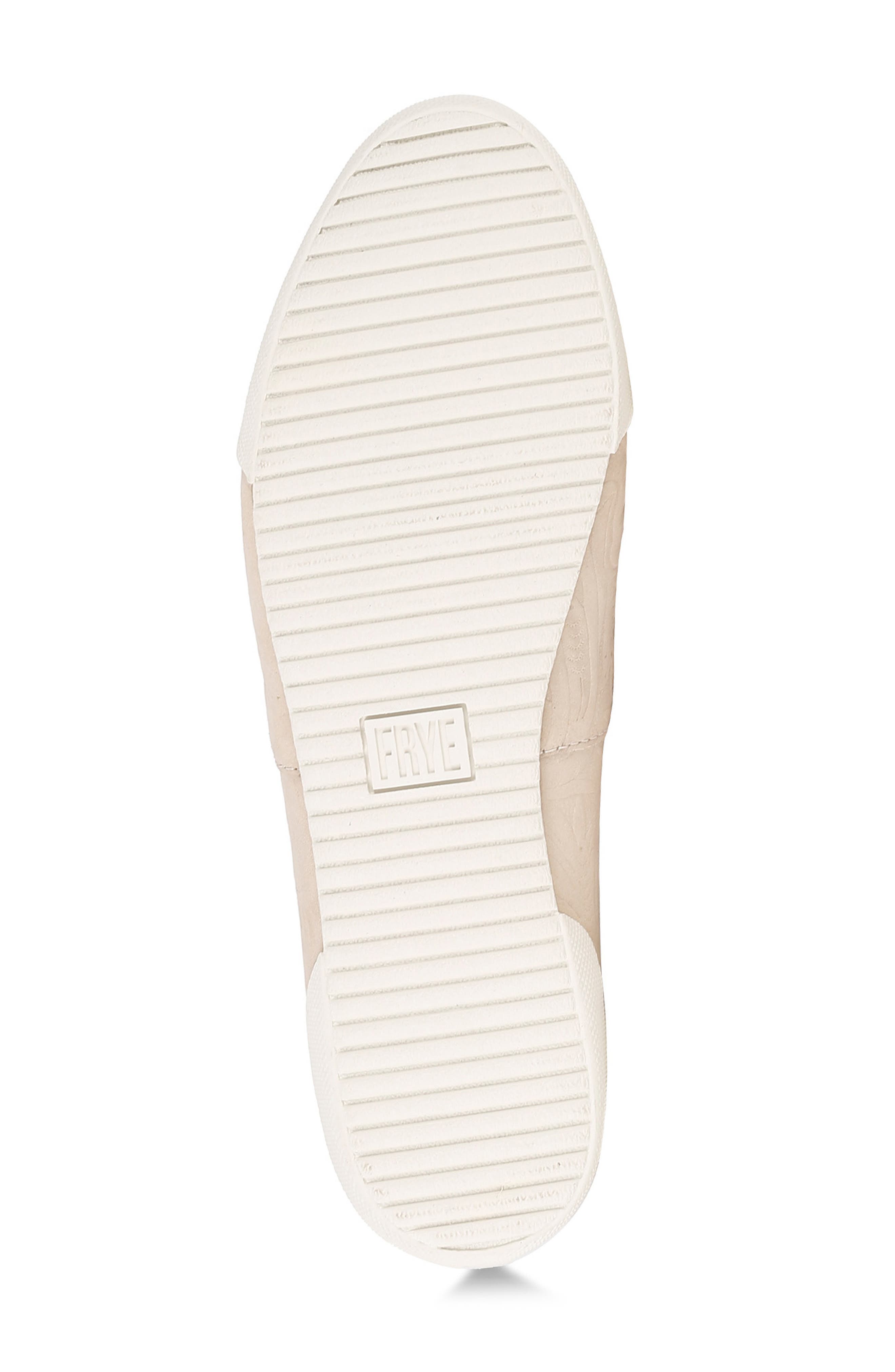 Frye Melanie Slip-On Flat, Alternate, color, Ivory Floral Leather