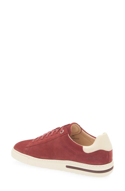 Birkenstock Bend Sneaker In Burgundy