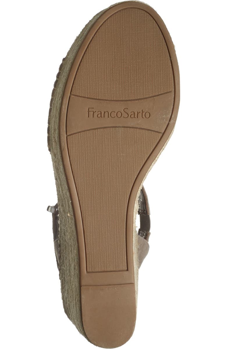 Franco Sarto Treasure 2 Espadrille Wedge Sandal, Alternate, color,
