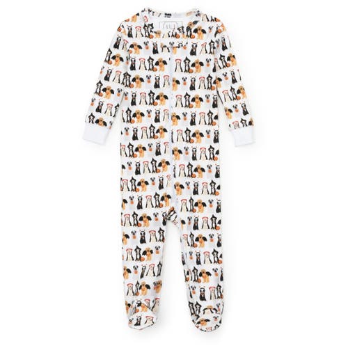 Lila And Hayes Parker Zipper Pajama In Multi
