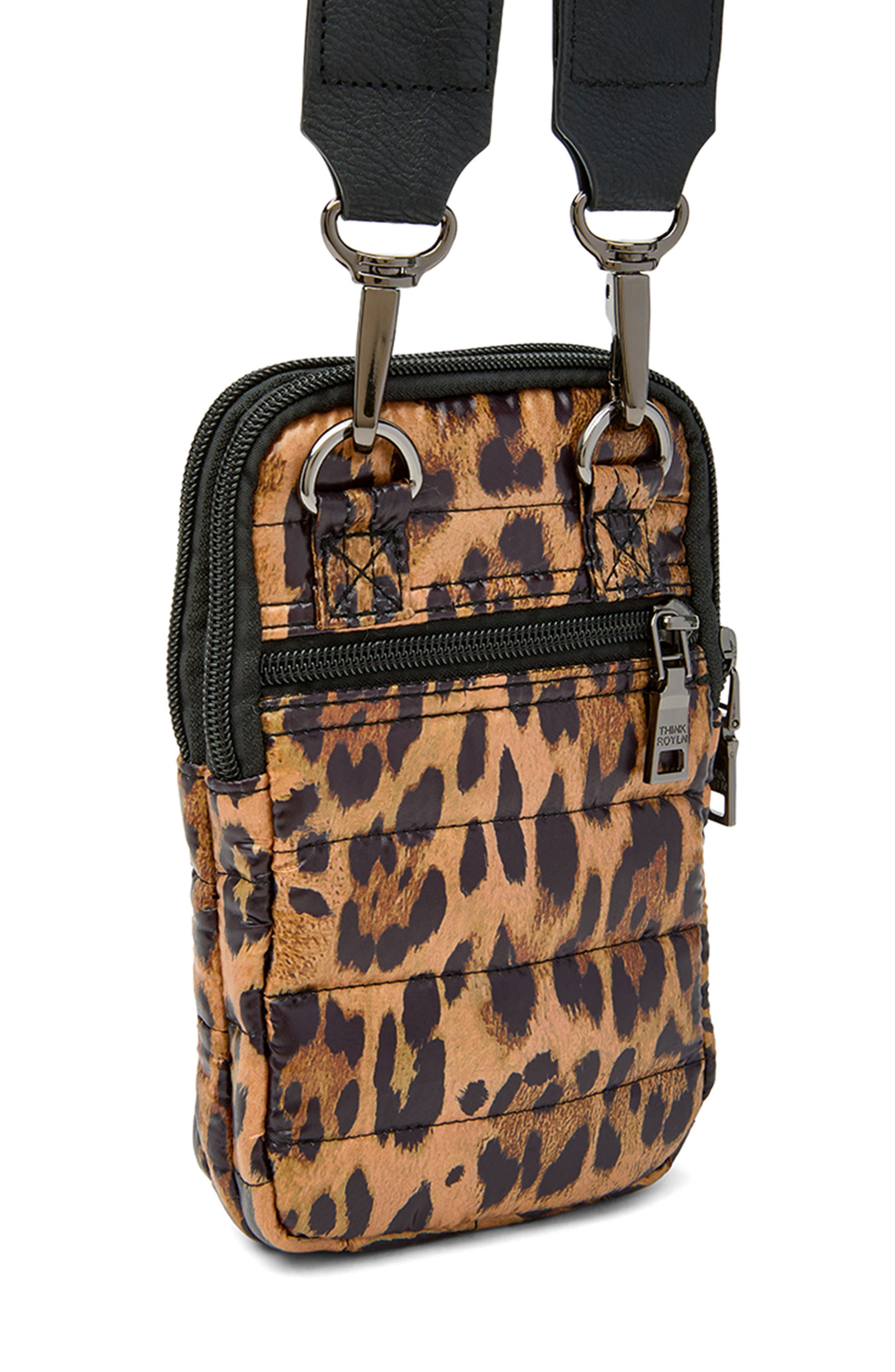 THINK ROYLN Buzz Me Crossbody Bag, Alternate, color, Leopard