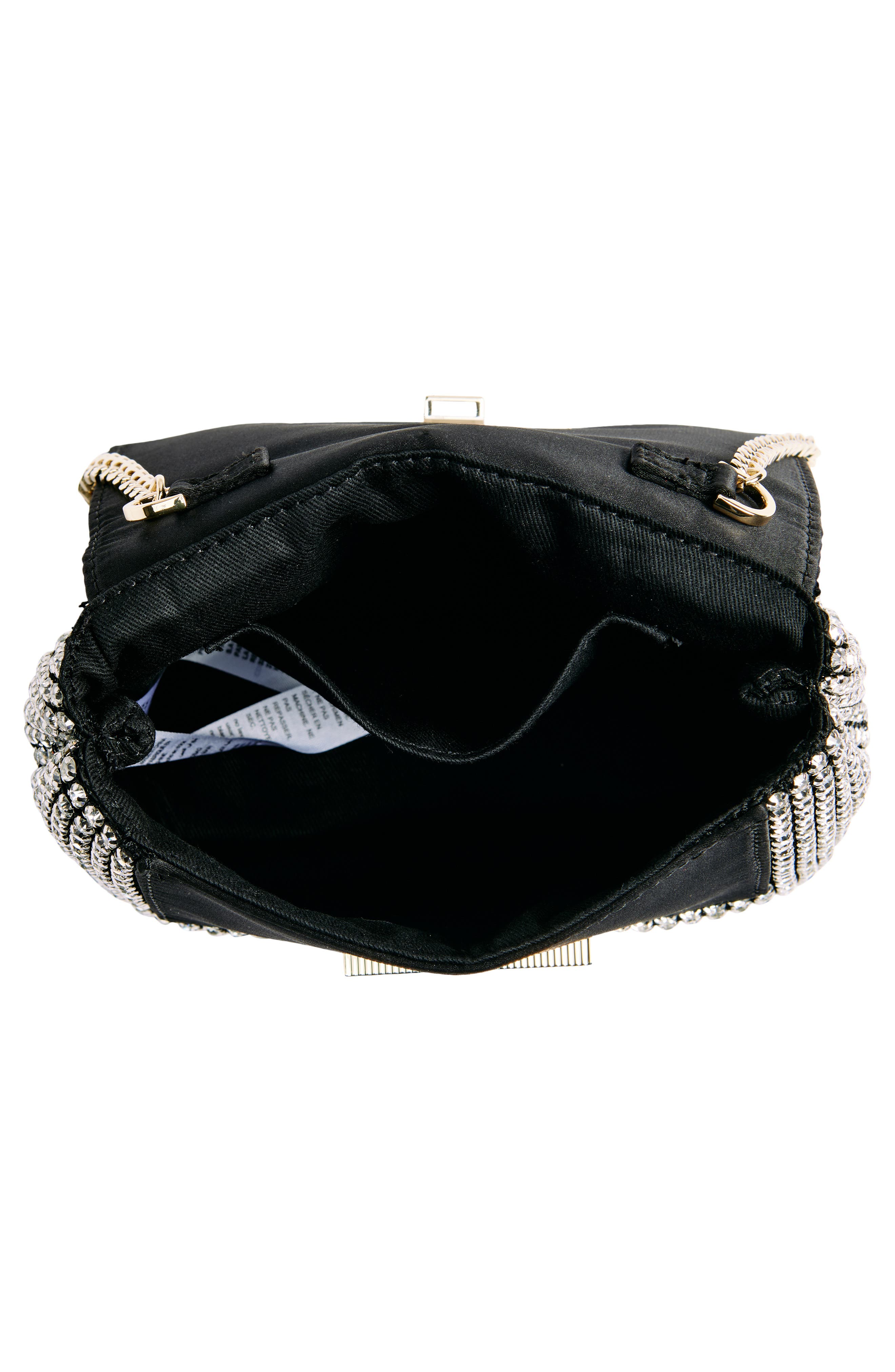 Ted Baker Gliters Clutch, Alternate, color, Light Silver