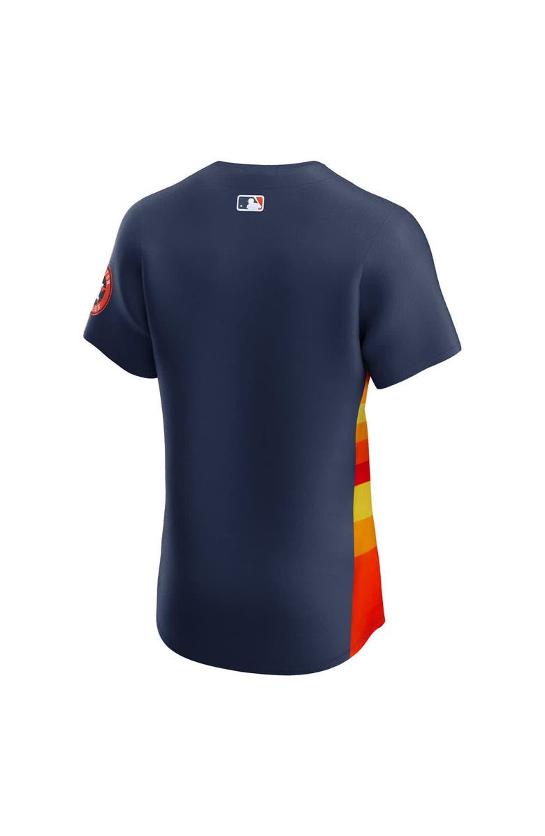 Nike Men's Nike Navy Houston Astros Alternate 2 Elite Jersey, Alternate, color, Navy