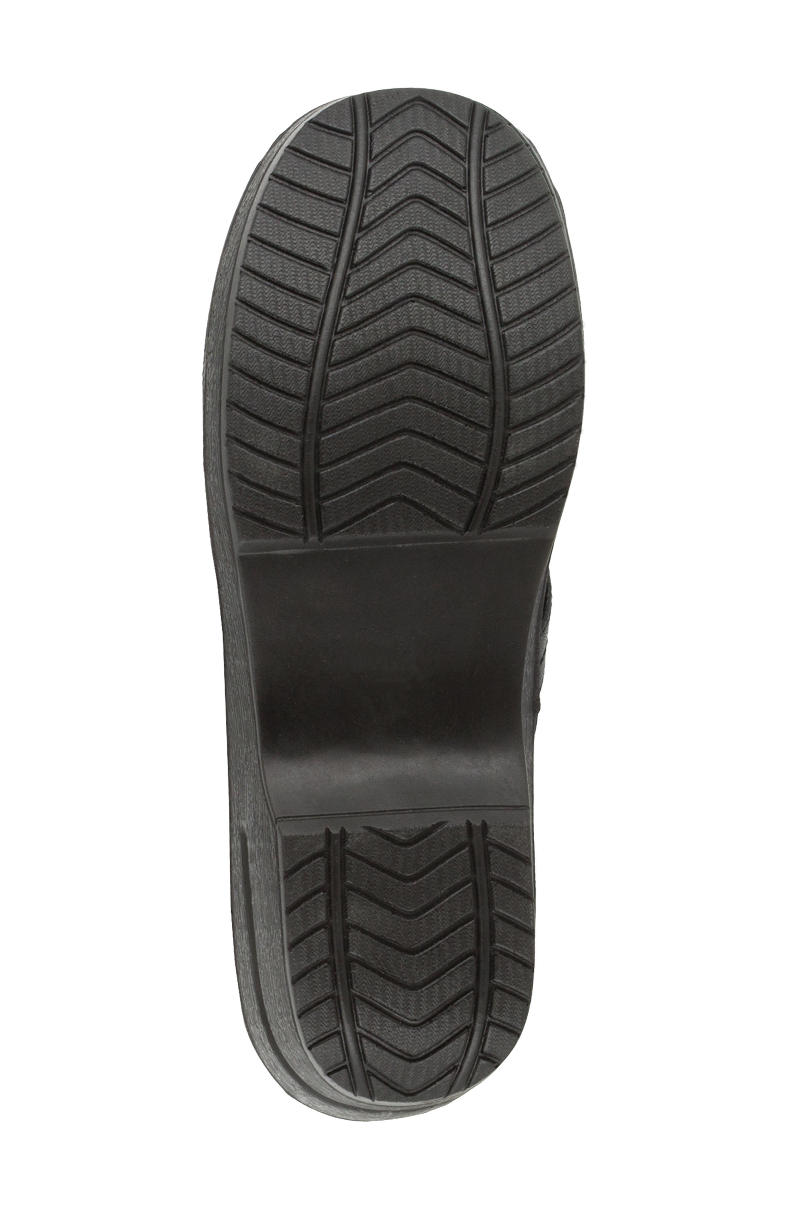 EASY STREET Origin Embossed Comfort Slip-On Clog - Multiple Widths Available, Alternate, color, Black Lamy/Black