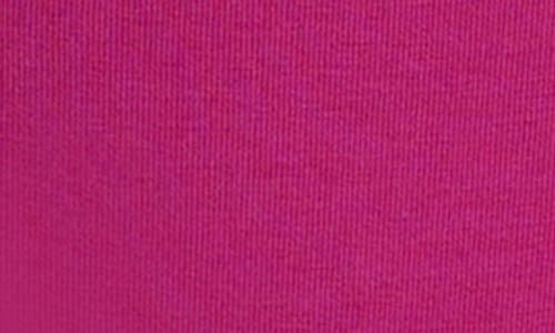 Natori Bliss Bare Stretch Cotton Thong In Pink