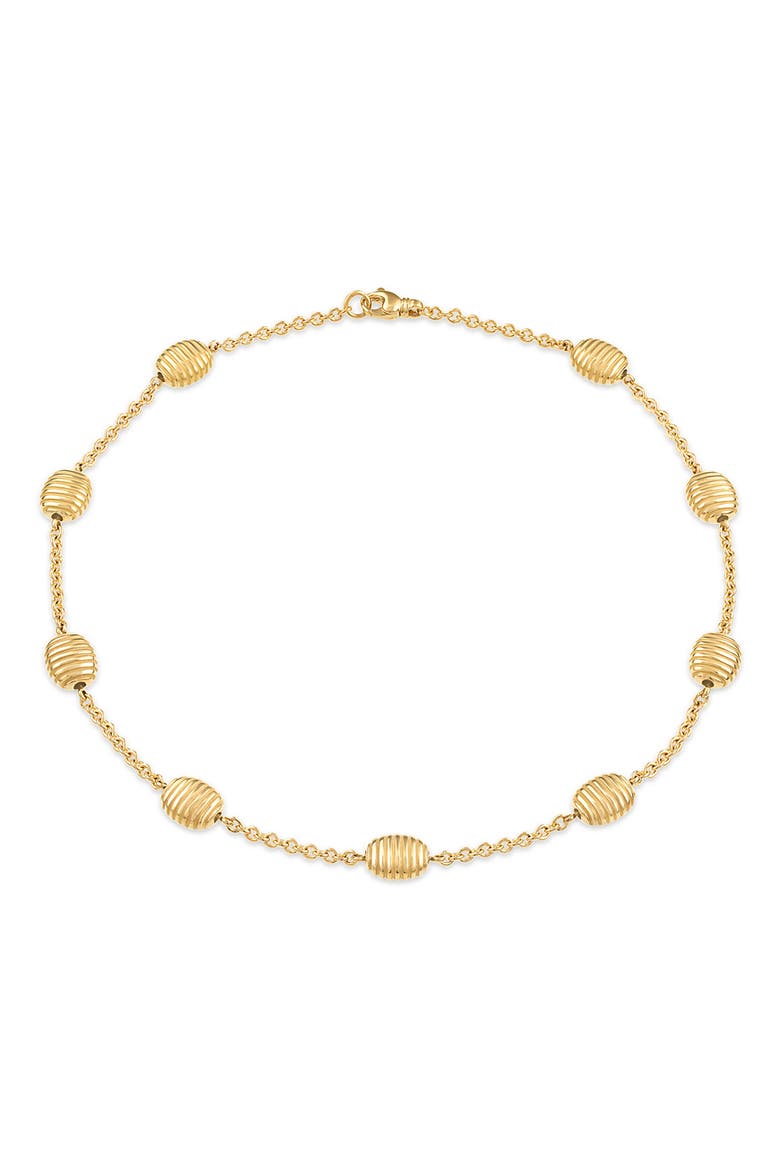 Isla Station Necklace, Alternate, color, GOLD