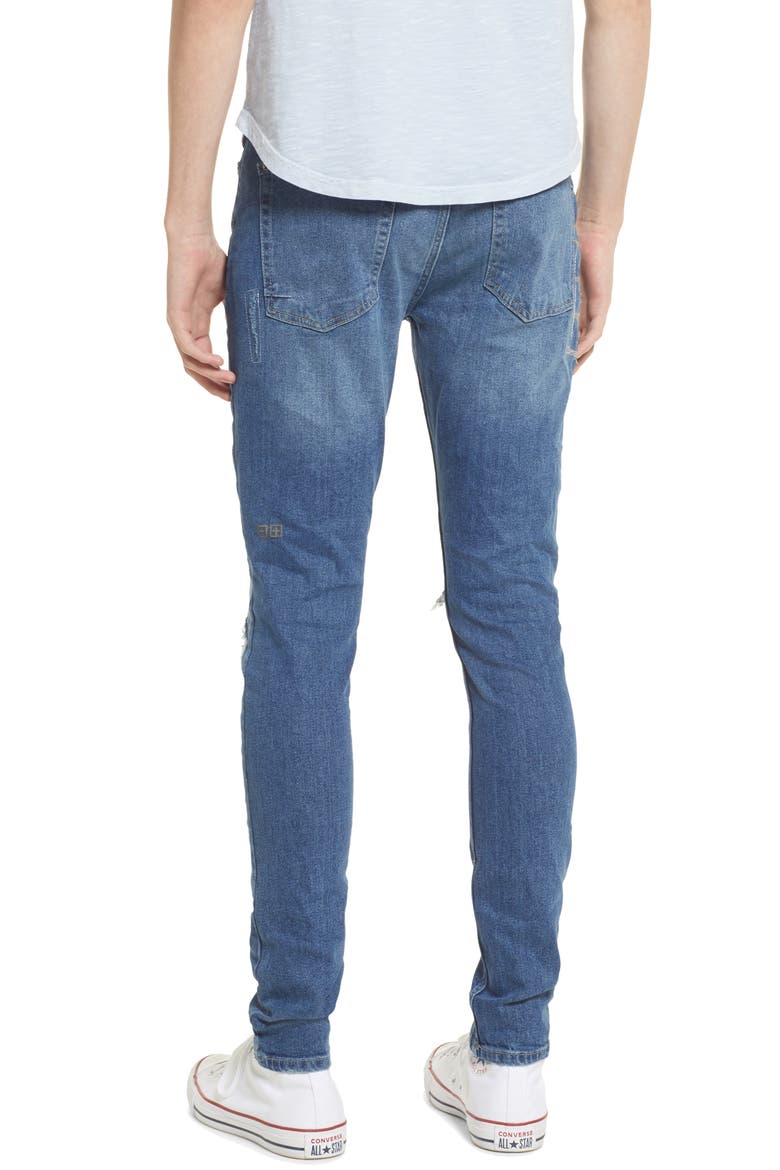 Trashede Ksubi Van Winkle Ol Town Trashed Skinny Jeans (Men) | Nordstromrack