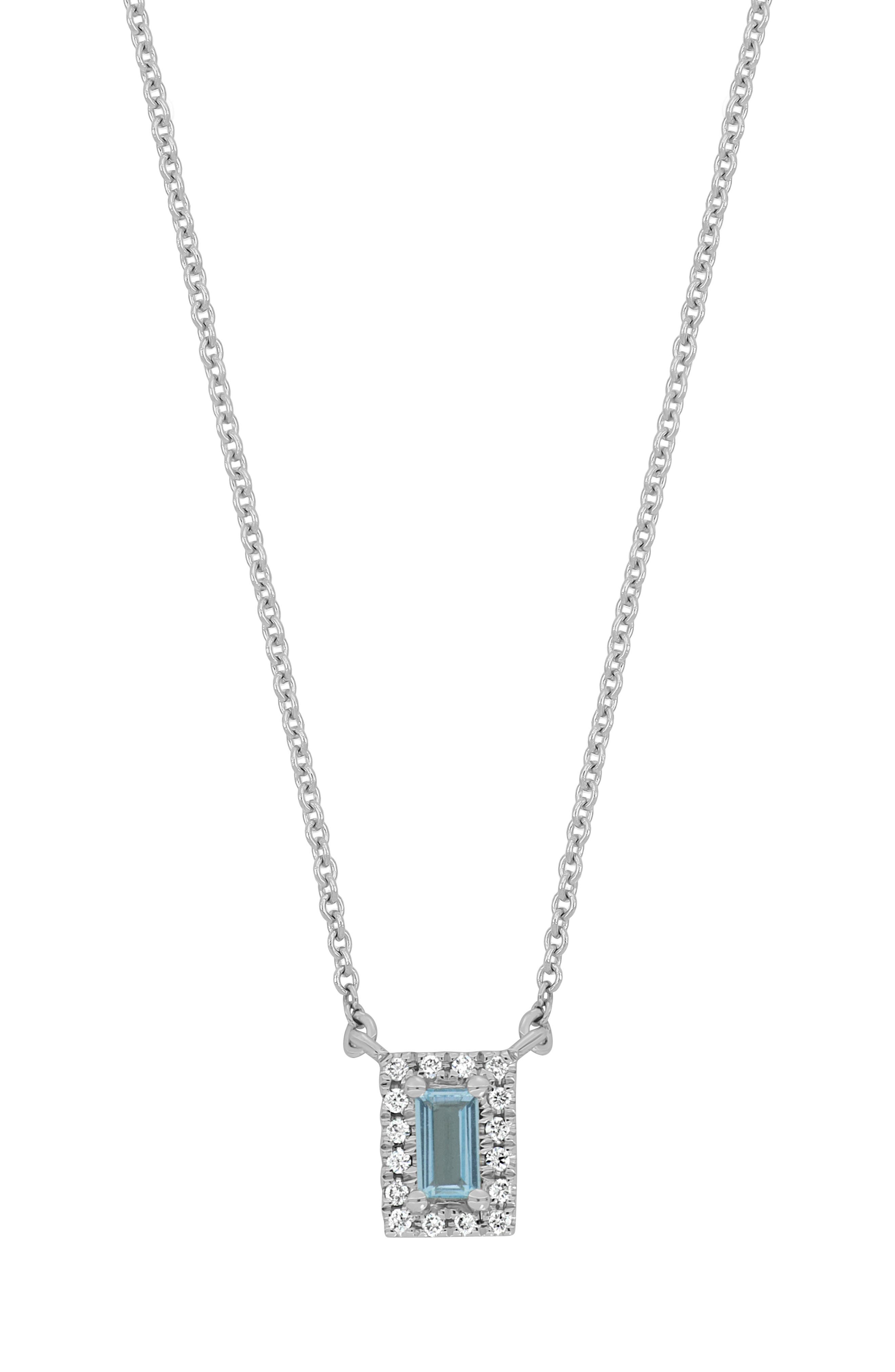 Bony Levy Iris Diamond Pendant Necklace - 0.04ct.