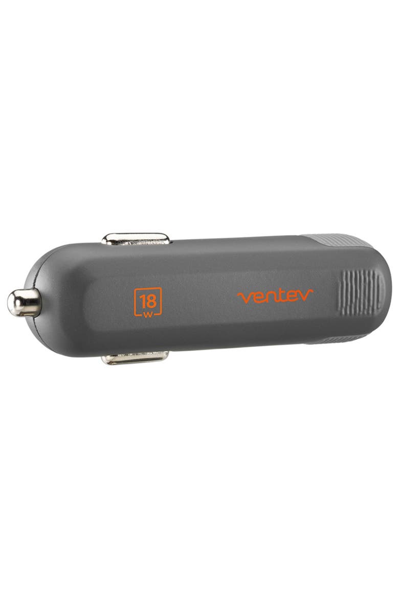18W ULTRAFAST USB-C Universal Car Charger, Main, color, Grey