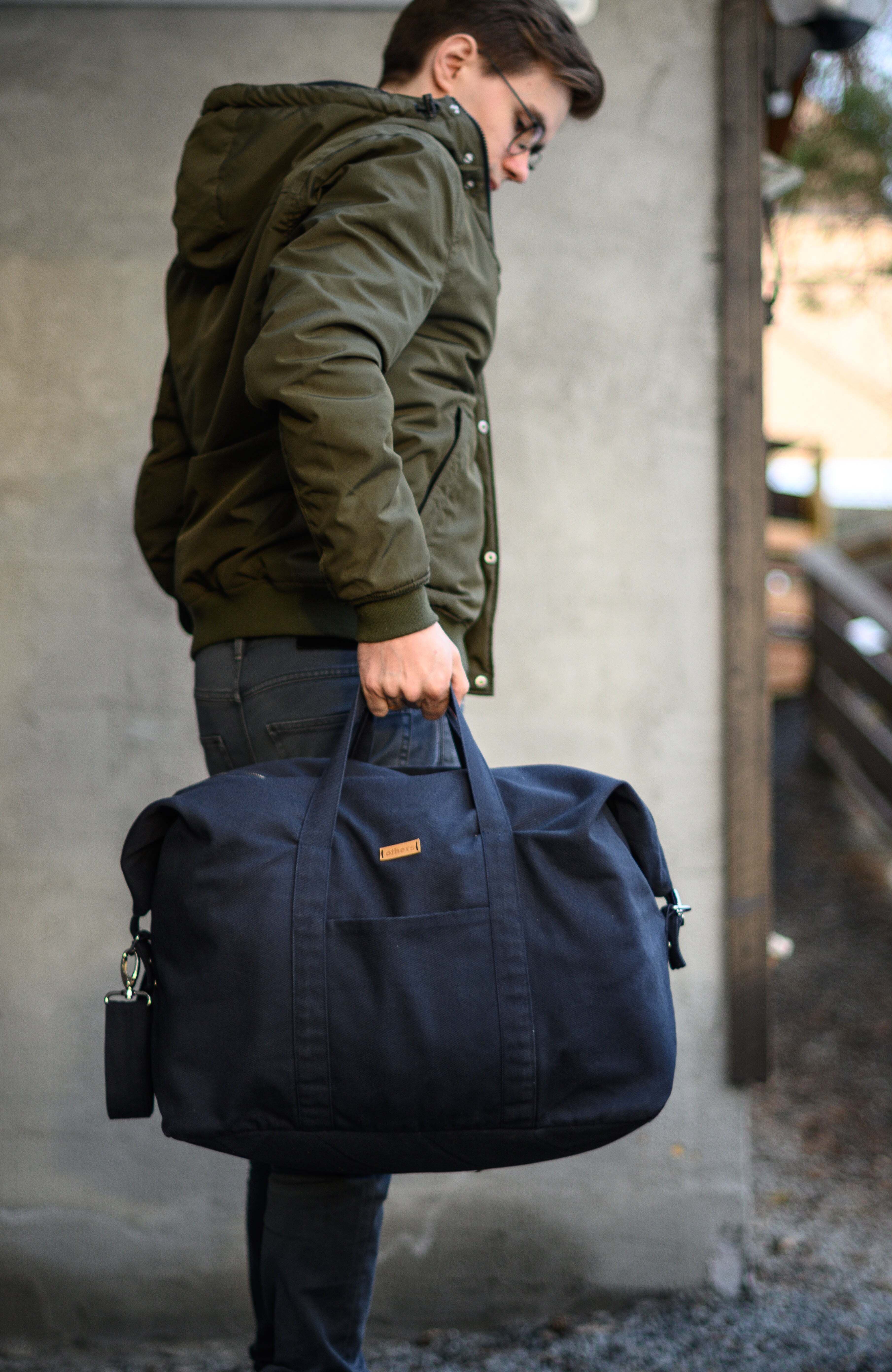 Others Trade for Hope Others Weekend Bag, Alternate, color, Navy