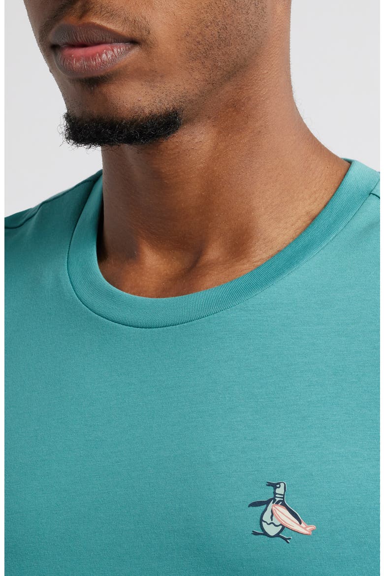 Organic Cotton Jersey T-Shirt, Alternate, color, TEAL
