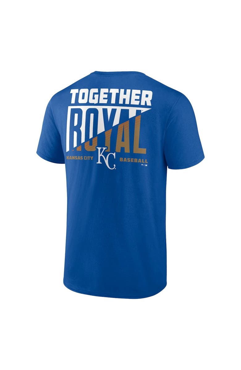 FANATICS Men's Fanatics Branded Royal Kansas City Royals Hometown Collection Together T-Shirt, Alternate, color, Royal