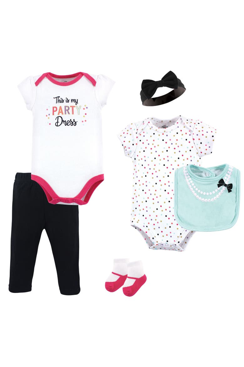 Layette Multi-Piece Layette Set, Main, color, Party Dress