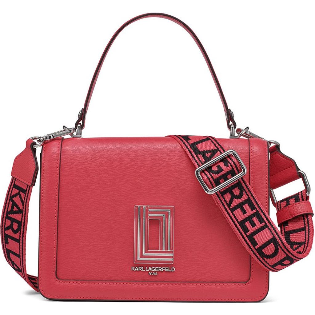 Karl Lagerfeld Paris Simone Crossbody In French Rose