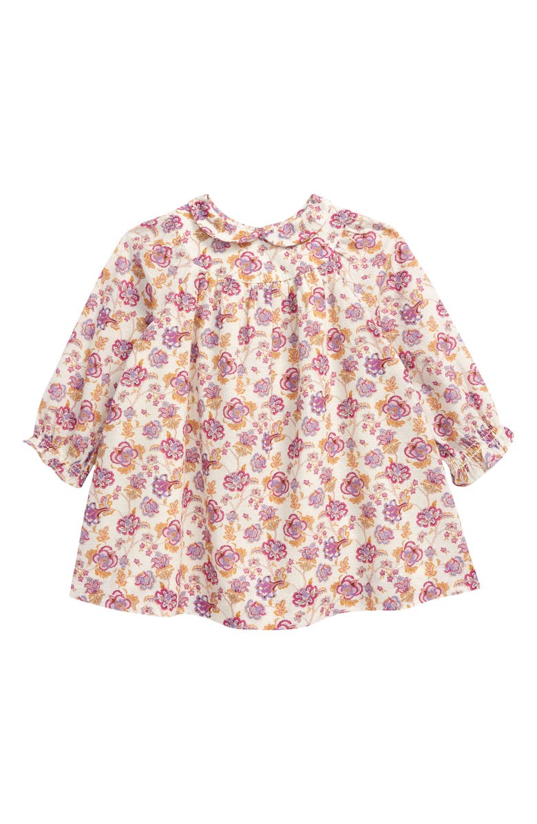 Bonpoint Jenni Floral Print Cotton Dress, Main, color, 