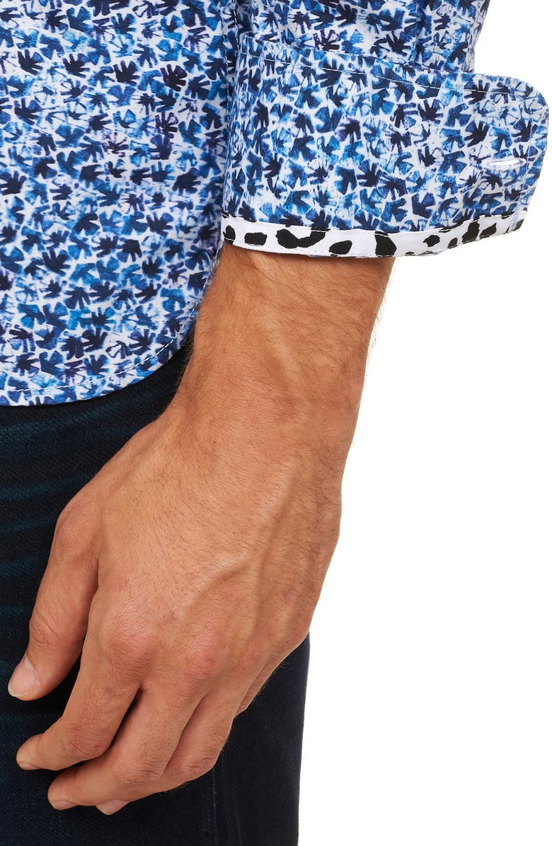 Robert Graham 'Waterman' Tailored Fit Sport Shirt, Alternate, color, 