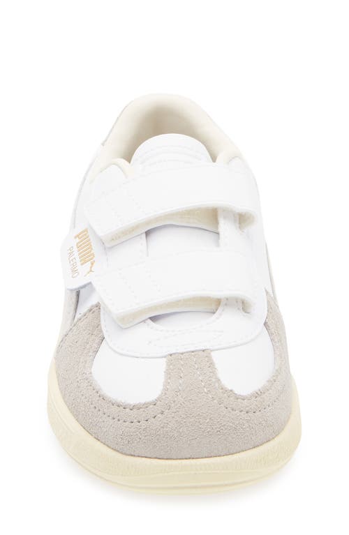 Puma Kids' Palermo Sneaker In  White-cool Light Gray