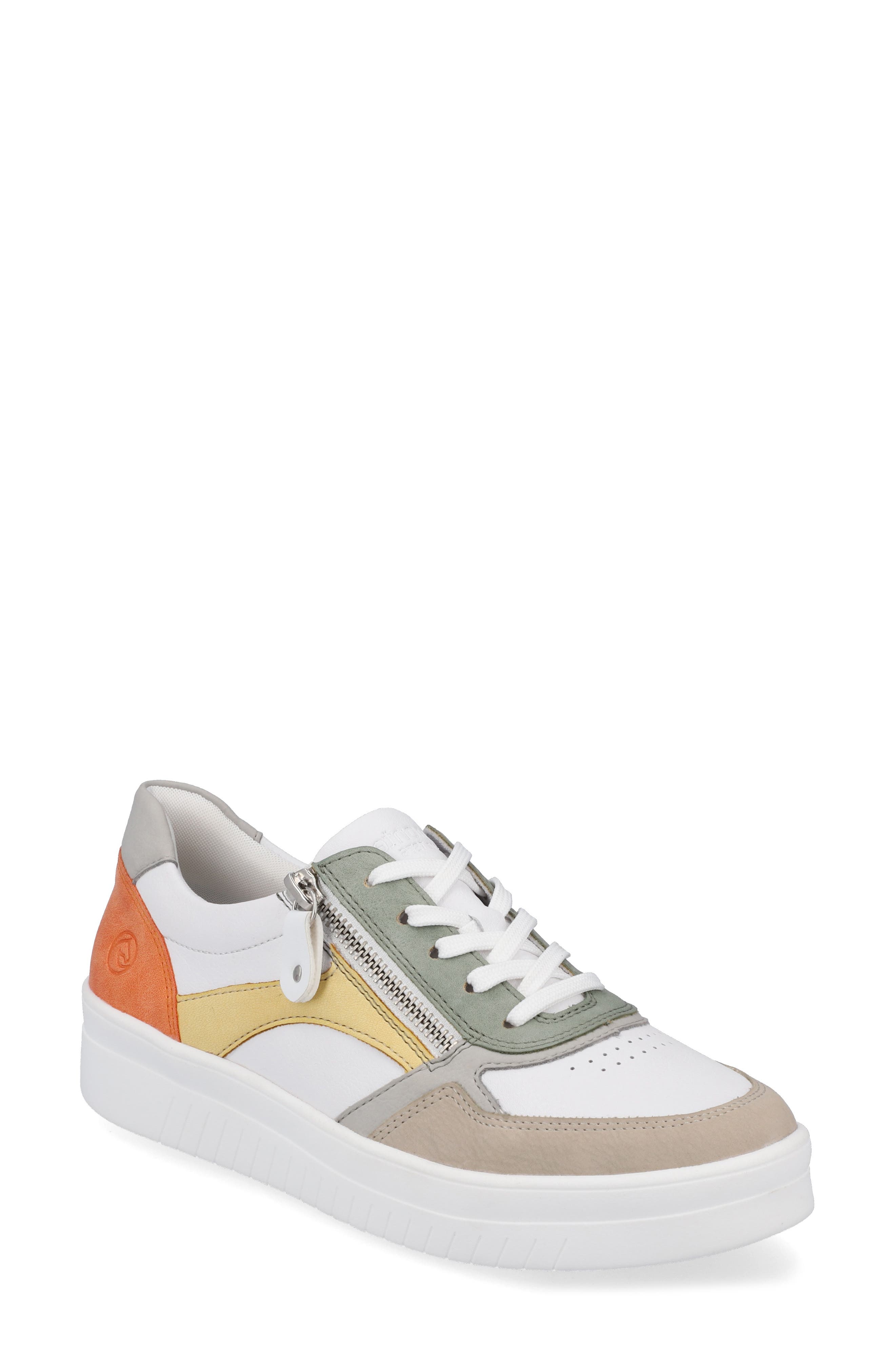REMONTE Kendra Zip Sneaker, Main, color, 