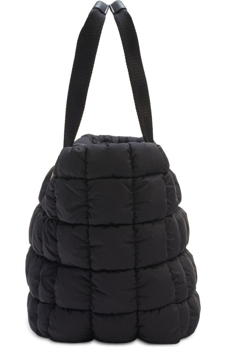 Moncler Caradoc Puffer Tote, Alternate, color, Black