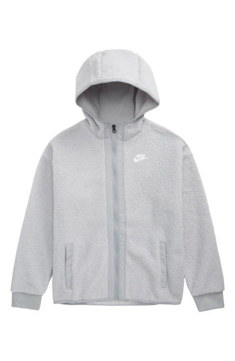 Kids' Zip-Up Brushed Fleece Hoodie (Little Kid & Big Kid)