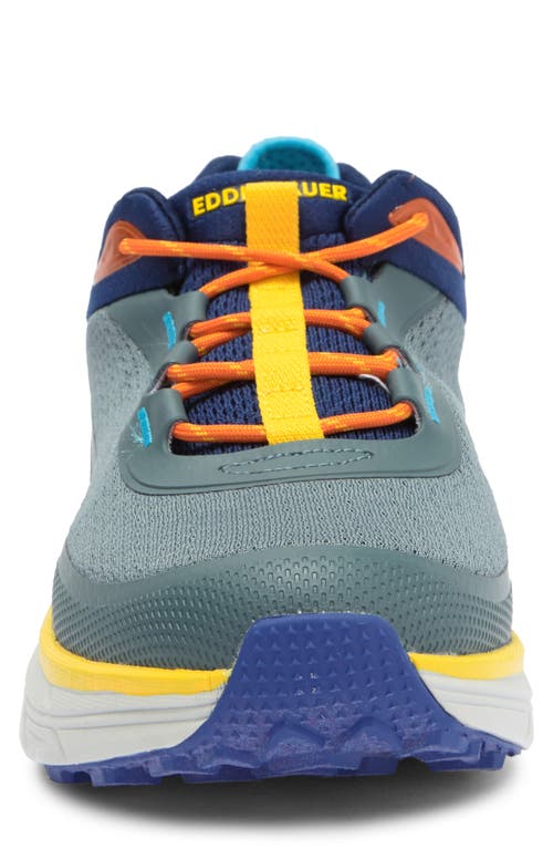 Eddie Bauer Comet Trail Sneaker In Blue/yellow/orange