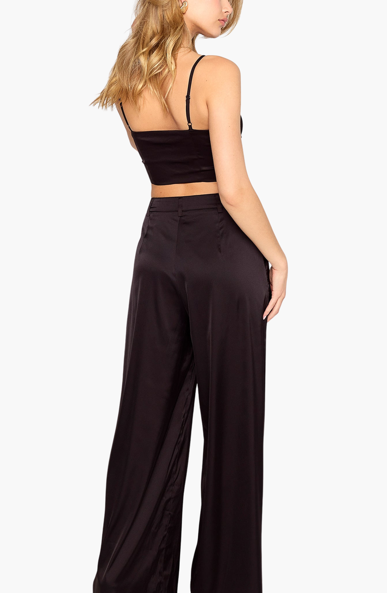 Beach Bunny Swimwear Ramsey Pant, Alternate, color, Black