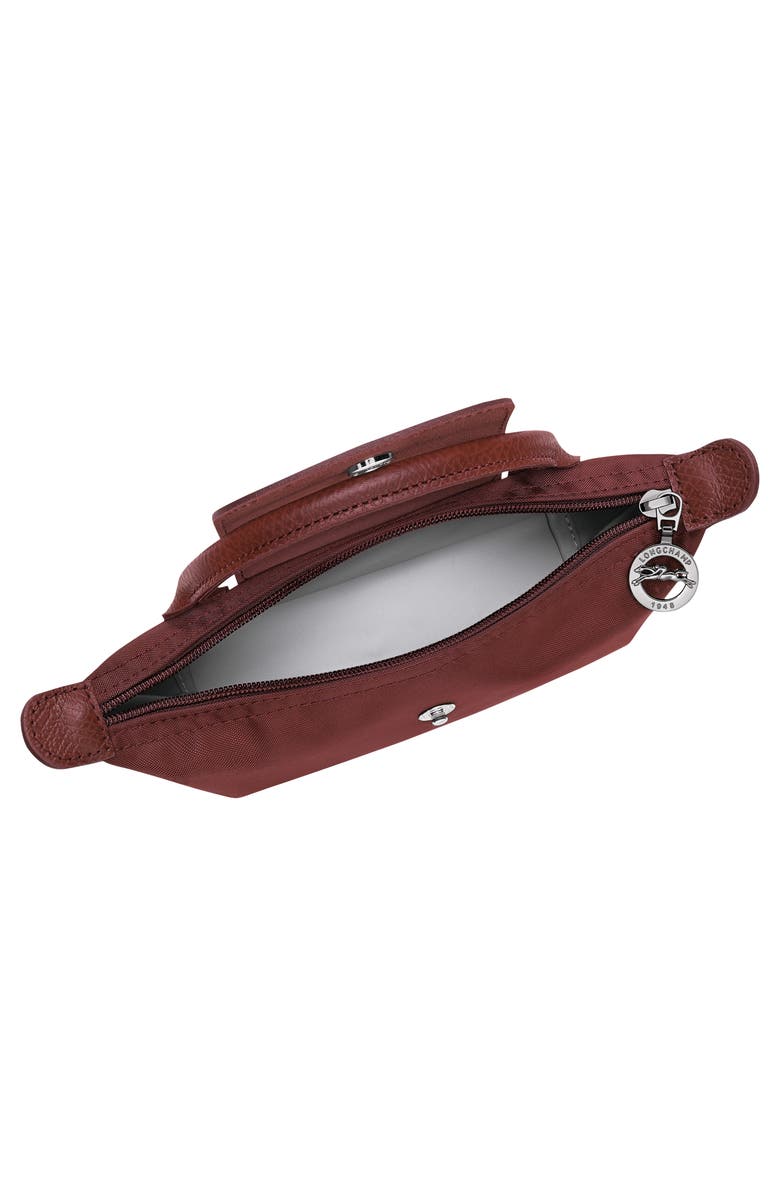 Longchamp Le Pliage One Cosmetic Case, Alternate, color, Burgundy