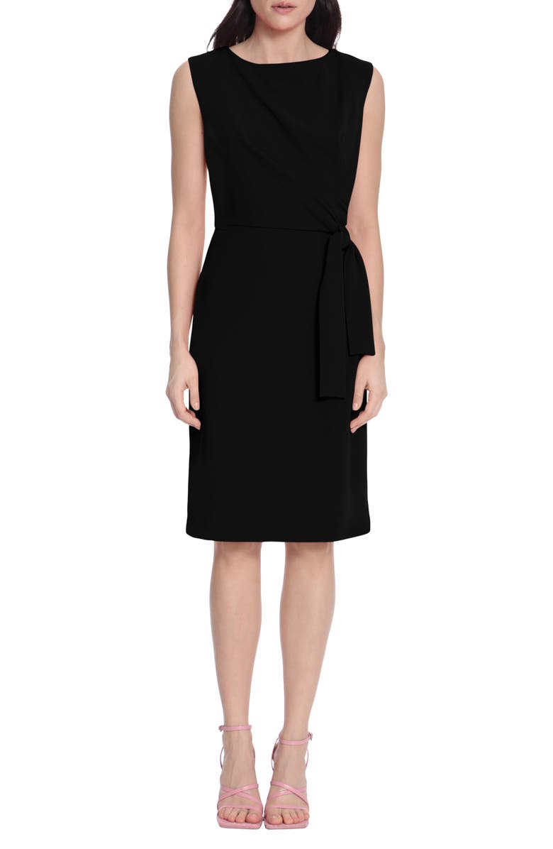 Donna Morgan Front Twist Sheath Dress, Main, color,