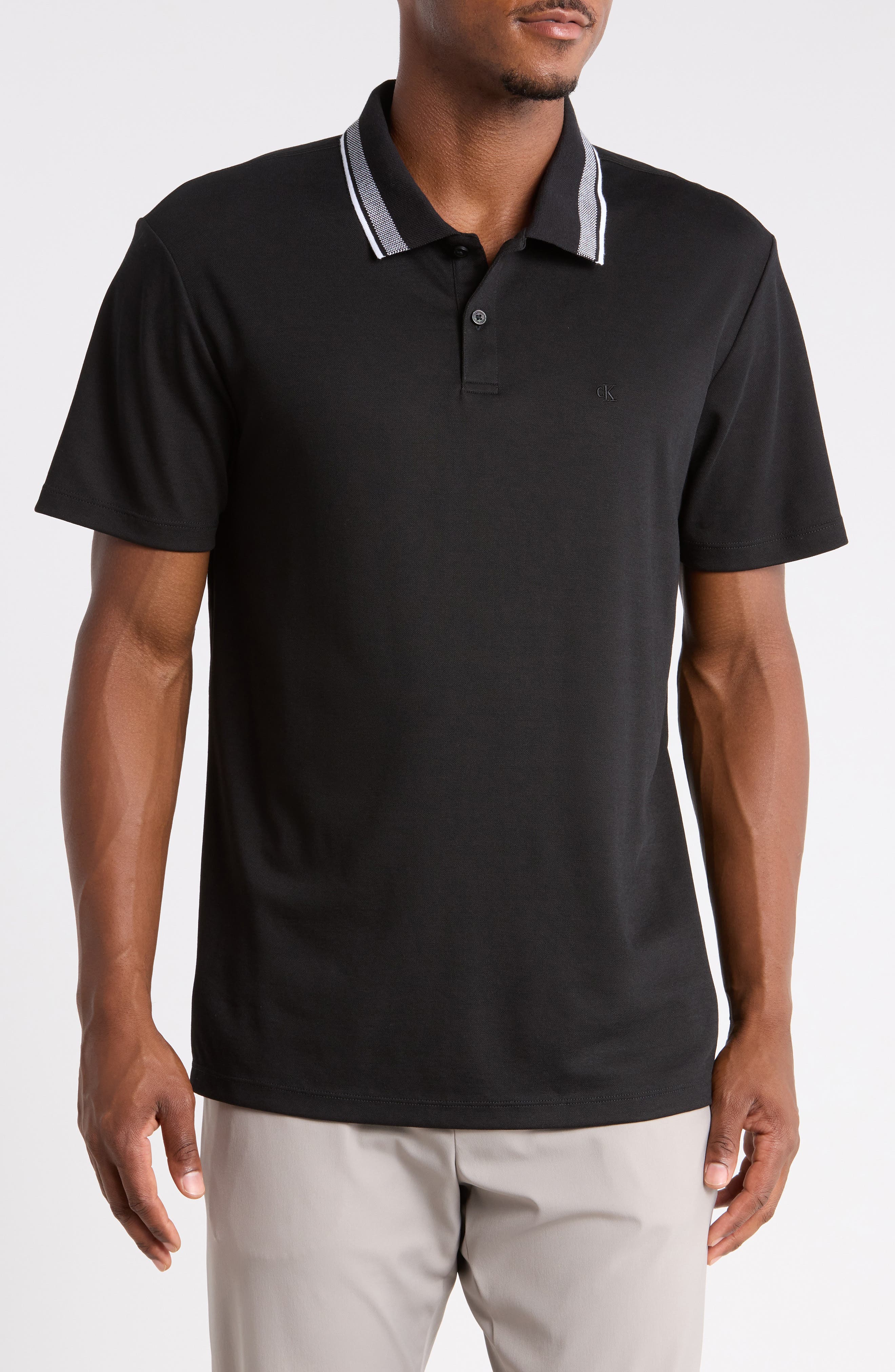 Interlock Tipped Polo