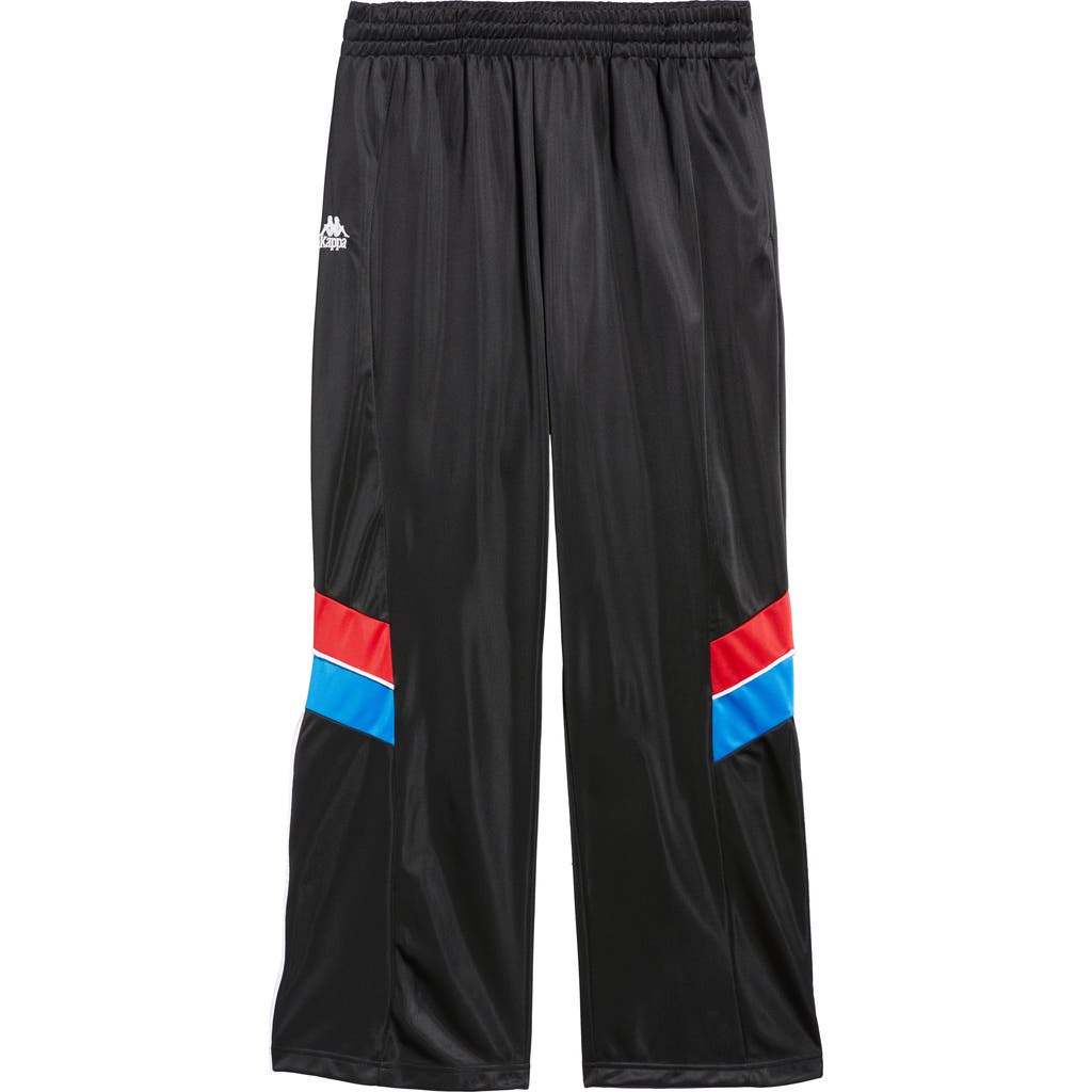 Kappa 222 Banda Oreste Tricot Track Pants In Black