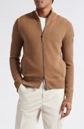 Moncler Wool & Cashmere Zip Cardigan