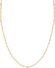 Bony Levy Liora Diamond Station Tennis Necklace