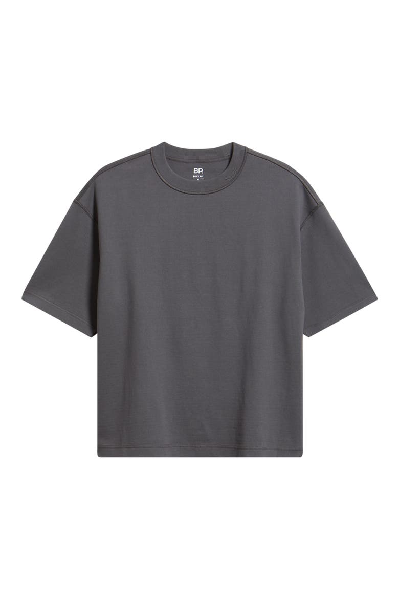 Inside Out Cotton Jersey T-Shirt, Alternate, color, GREY MAGNET