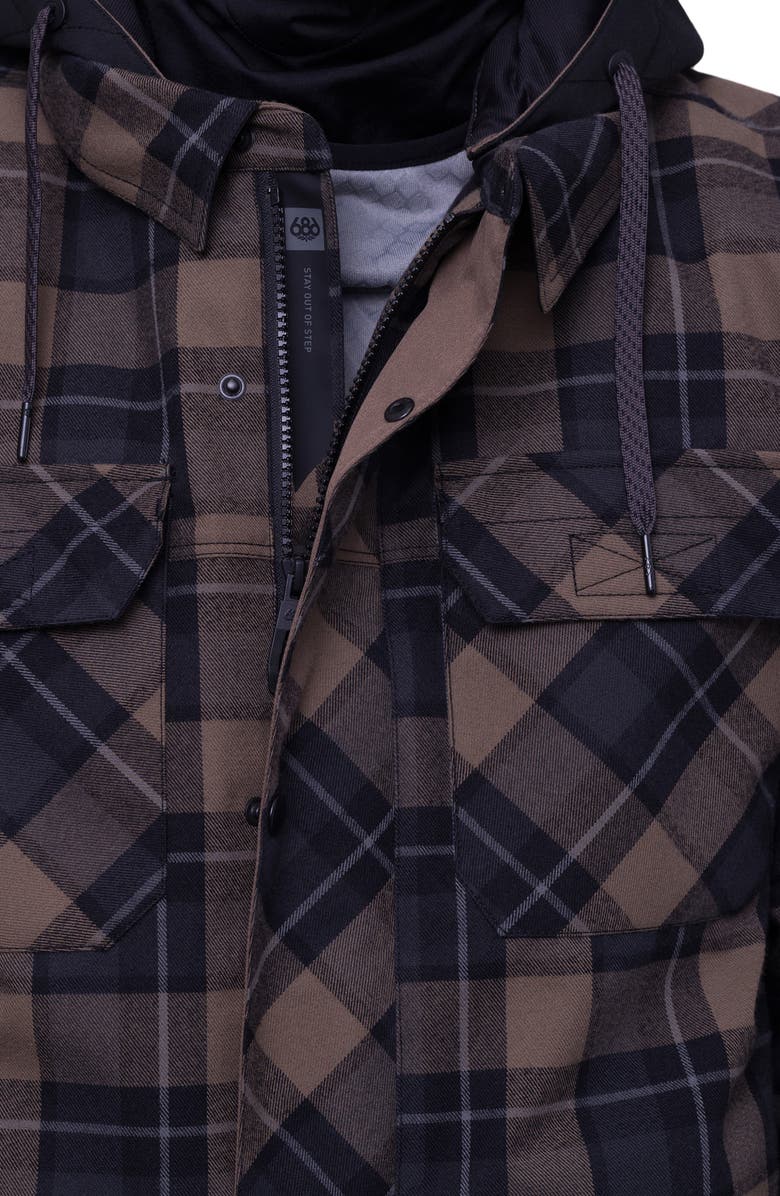 686 Woodland Plaid Insulated Jacket, Alternate, color, 