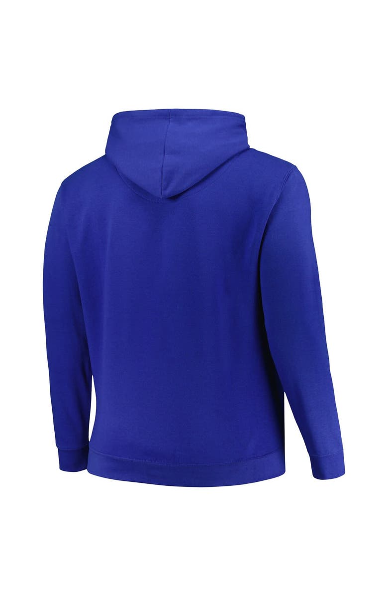 PROFILE Men's Profile Royal New York Islanders Big & Tall Arch Over Logo Pullover Hoodie, Alternate, color, Royal