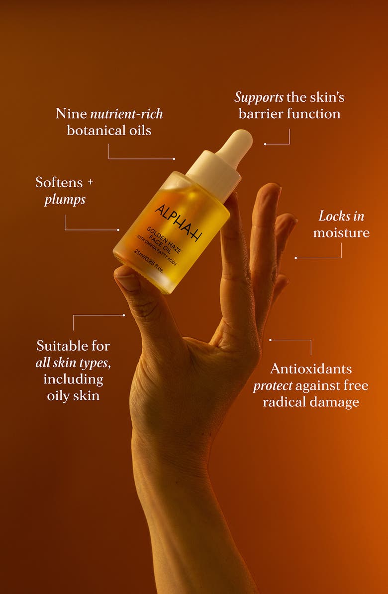 Alpha-H Golden Haze Face Oil, Alternate, color, 