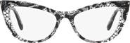 Dolce&Gabbana 54mm Cat Eye Optical Glasses