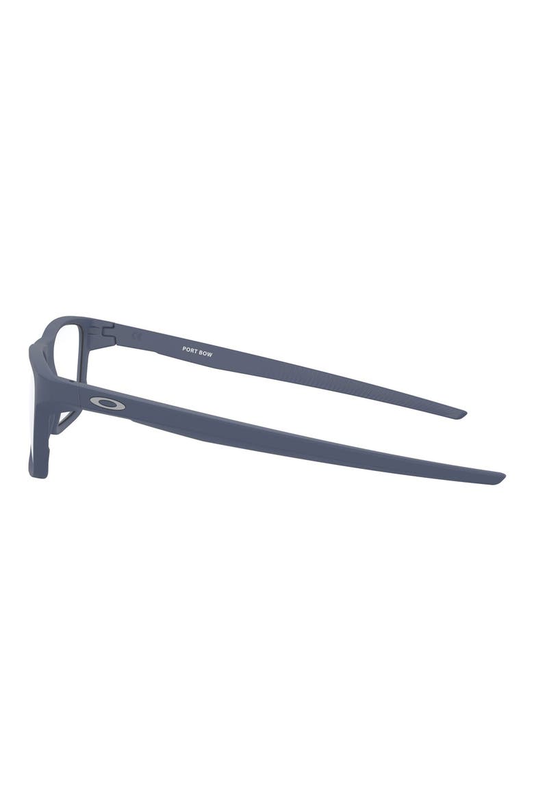 Port Bow 53mm Rectangular Optical Glasses, Alternate, color, BLUE