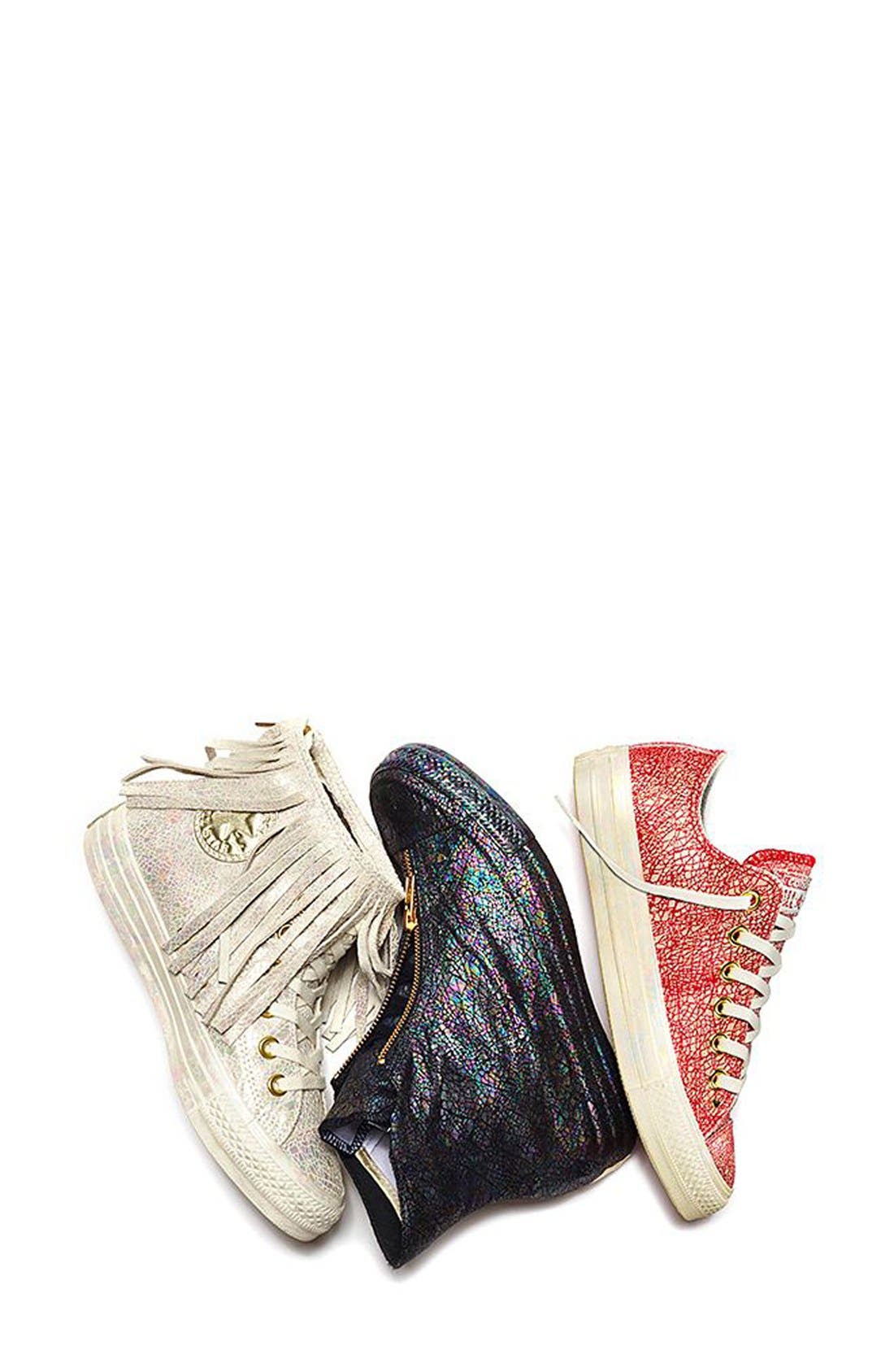 Converse Chuck Taylor<sup>®</sup> All Star<sup>®</sup> 'Oil Slick - Ox' Sneaker, Alternate, color, 