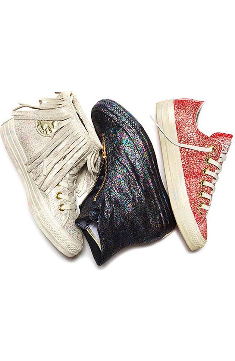 Converse Chuck Taylor<sup>®</sup> All Star<sup>®</sup> 'Oil Slick - Ox' Sneaker, Alternate, color,