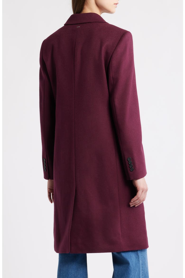 Classin Wool Coat, Alternate, color, DARK PURPLE