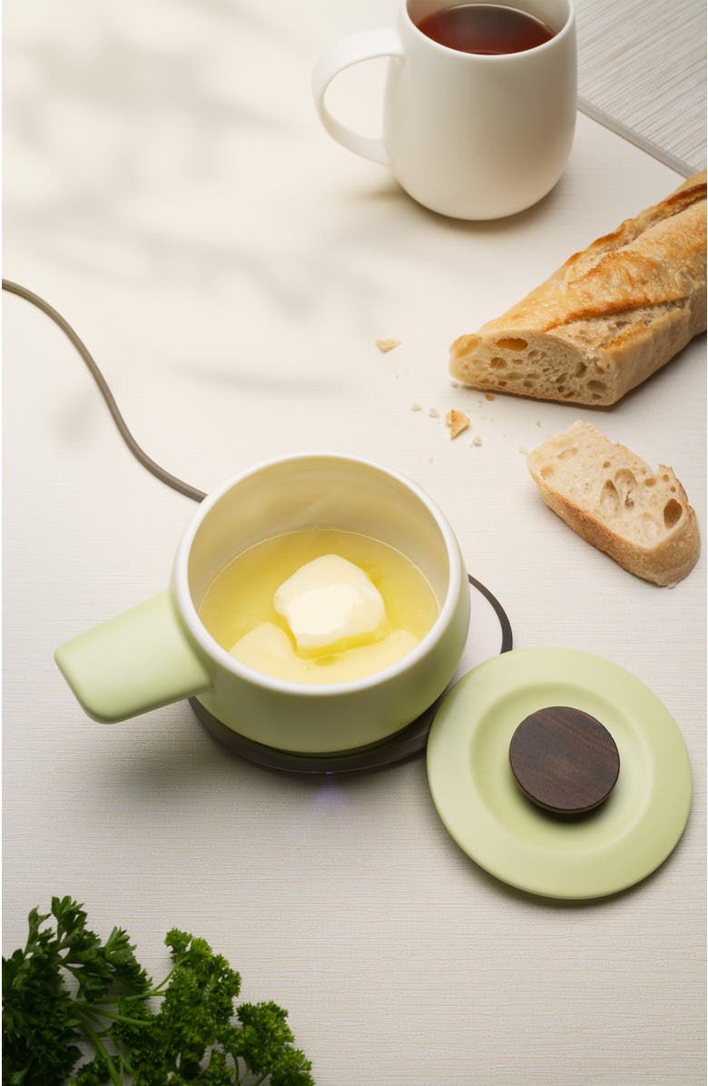 OHOM INC Fondi Self-heating Fondue Set, Alternate, color, Verde Green