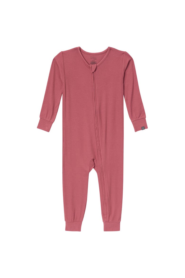 2-Pack Baby & Toddler Girls Dark Teal Rose Tight Fitting Footless Pajamas, Alternate, color, Ivory Floral
